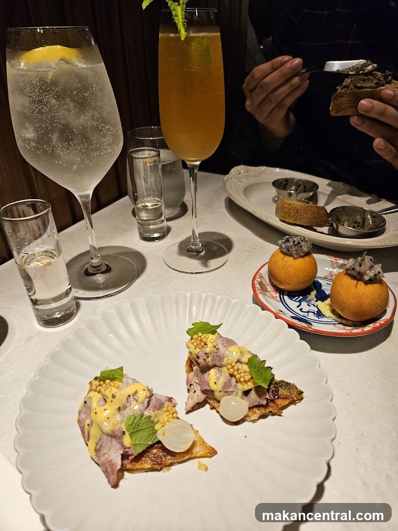 Appetizers and Drinks