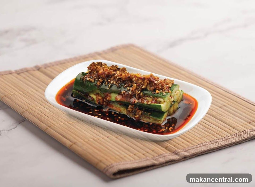 Smashed Cucumber Salad