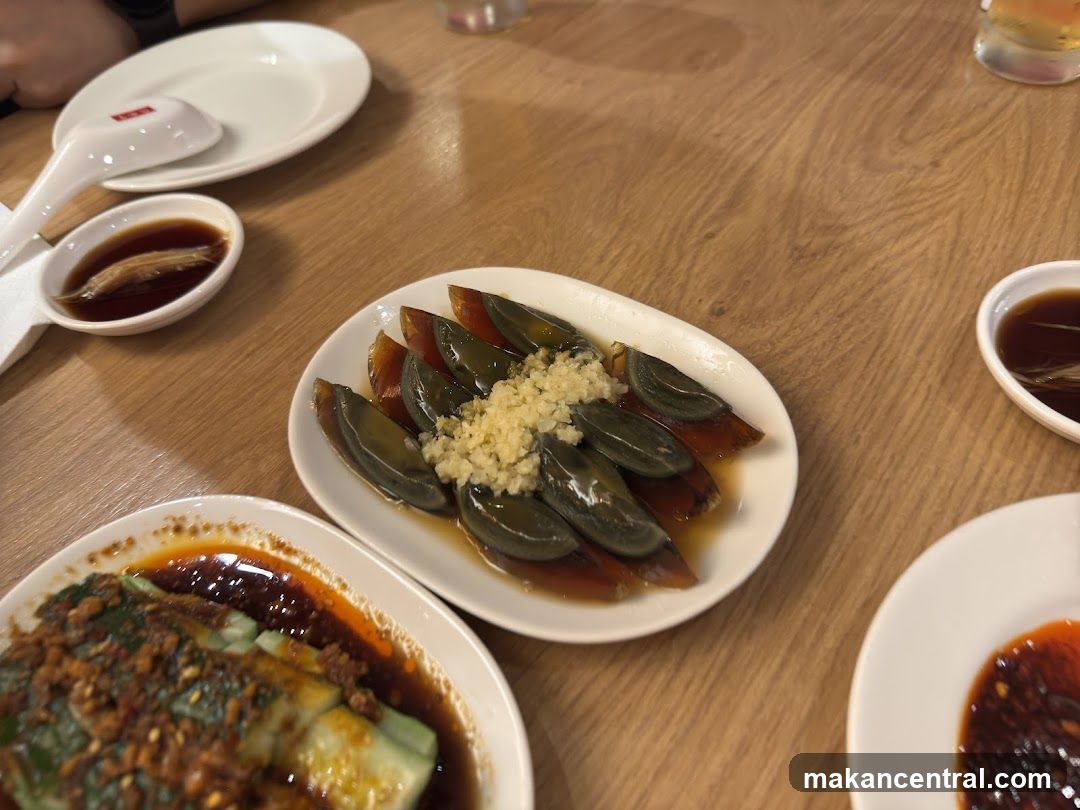 Century Eggs with Garlic
