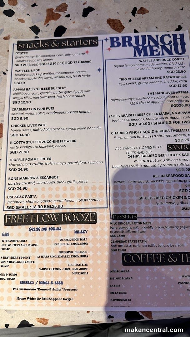 BRUNCH MENU