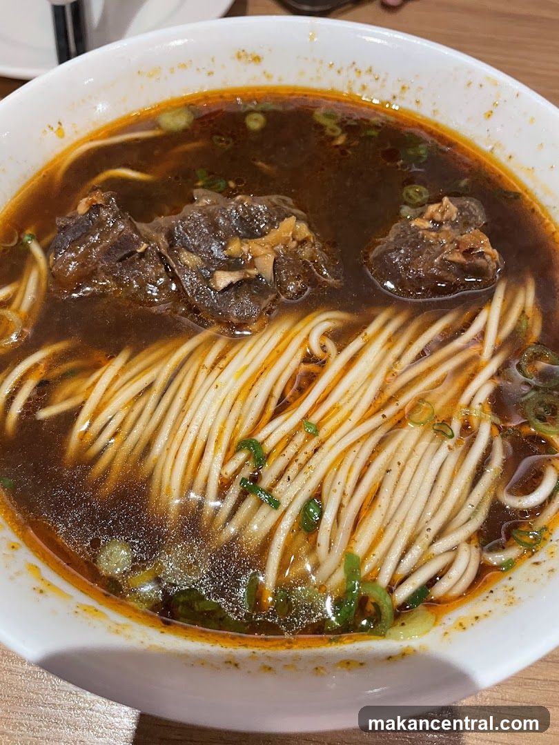 Beef noodle soup