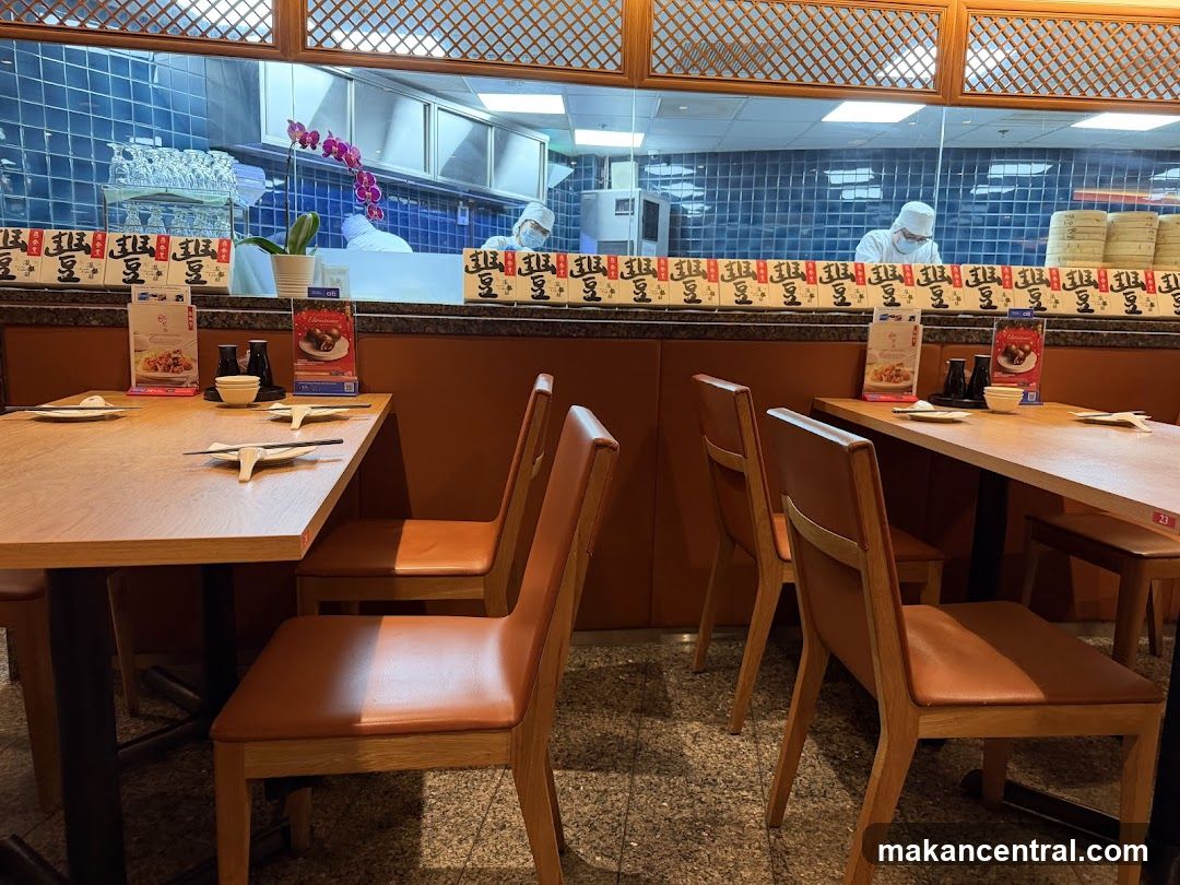 Restaurant Dining Area with Open Kitchen