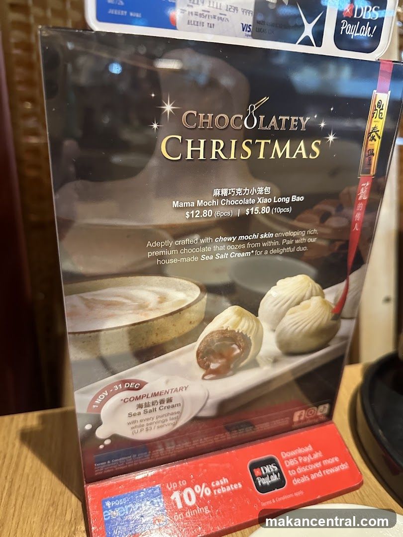 Chocolatey Christmas Menu