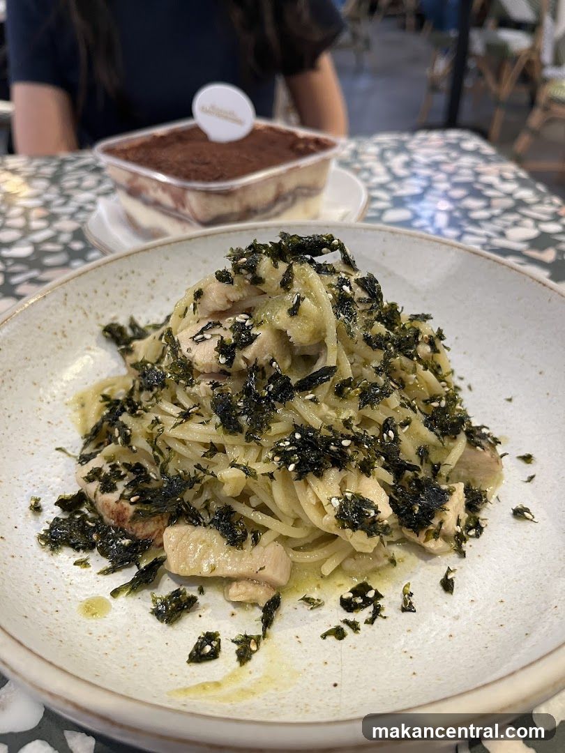 Pasta and Tiramisu