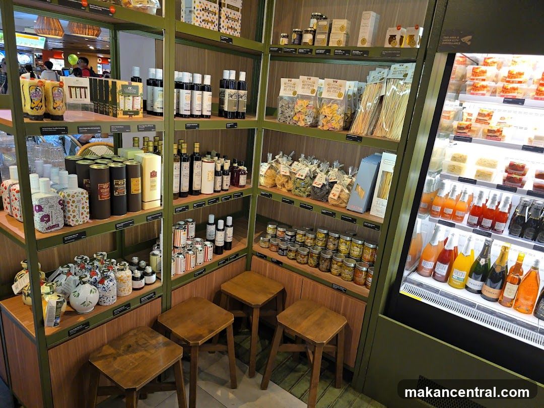 Gourmet Food Store Display