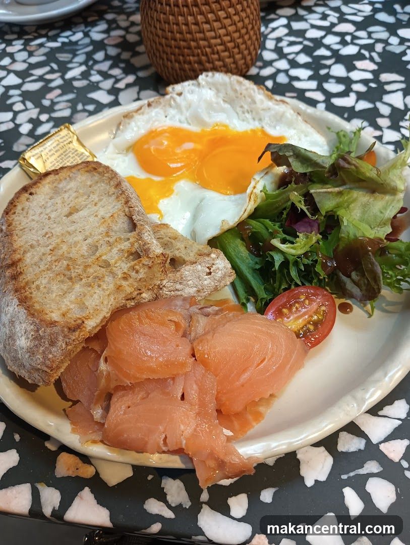 Smoked Salmon Breakfast Plate