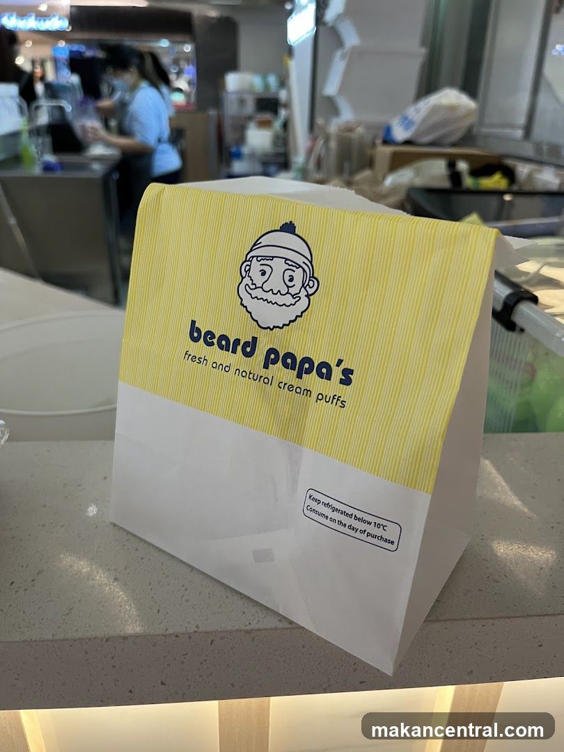 Beard Papa's Cream Puff Bag