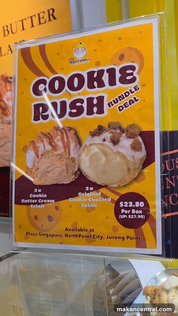 Beard Papa's Cookie Rush Bundle Deal