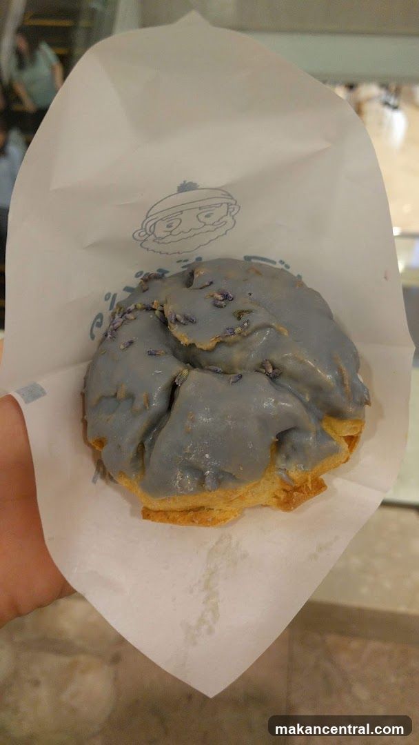 Pastry with Lavender Glaze