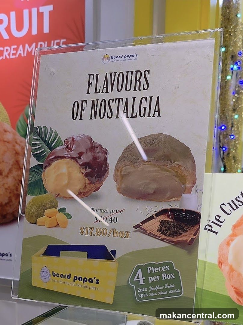 Beard Papa's Flavors of Nostalgia Promotion