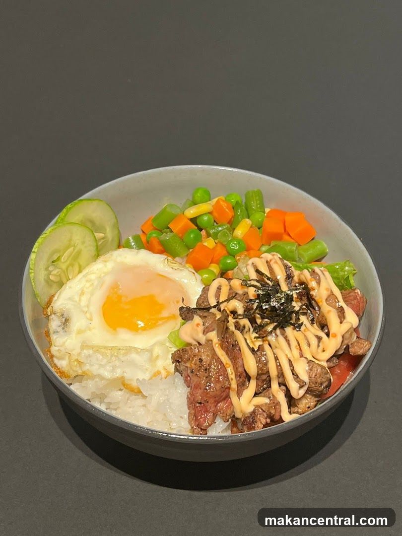Beef and Rice Bowl