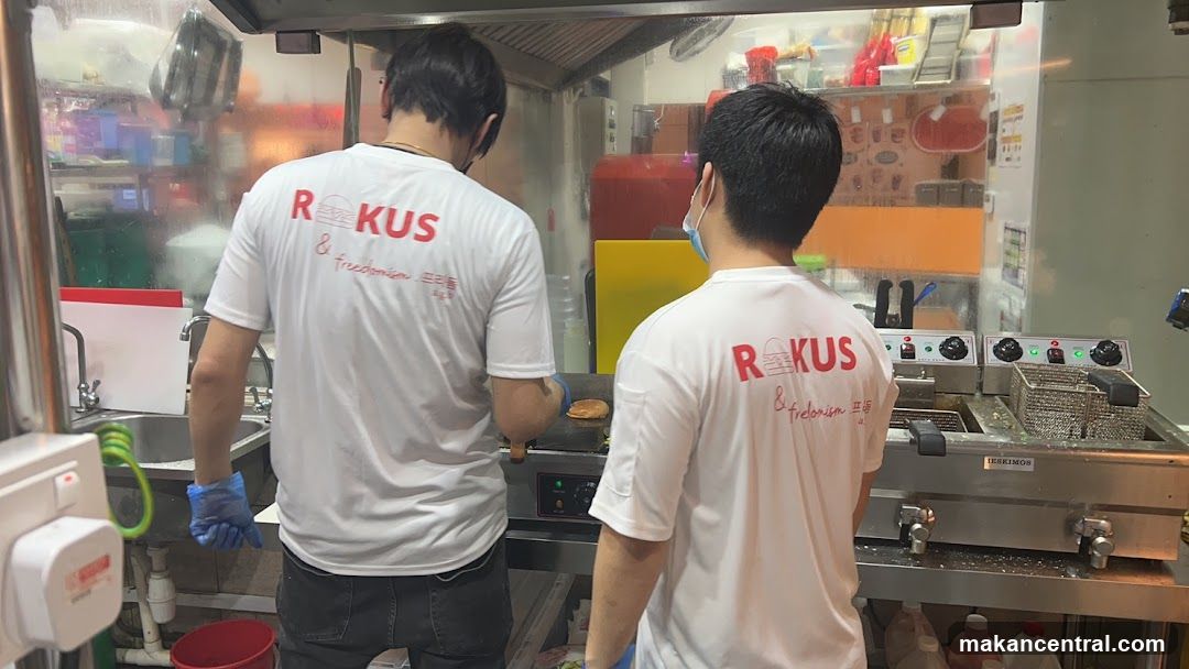 Kitchen Staff Preparing Food