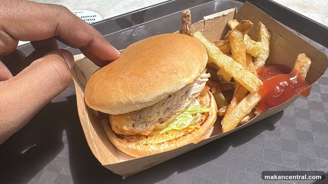 Burger and Fries