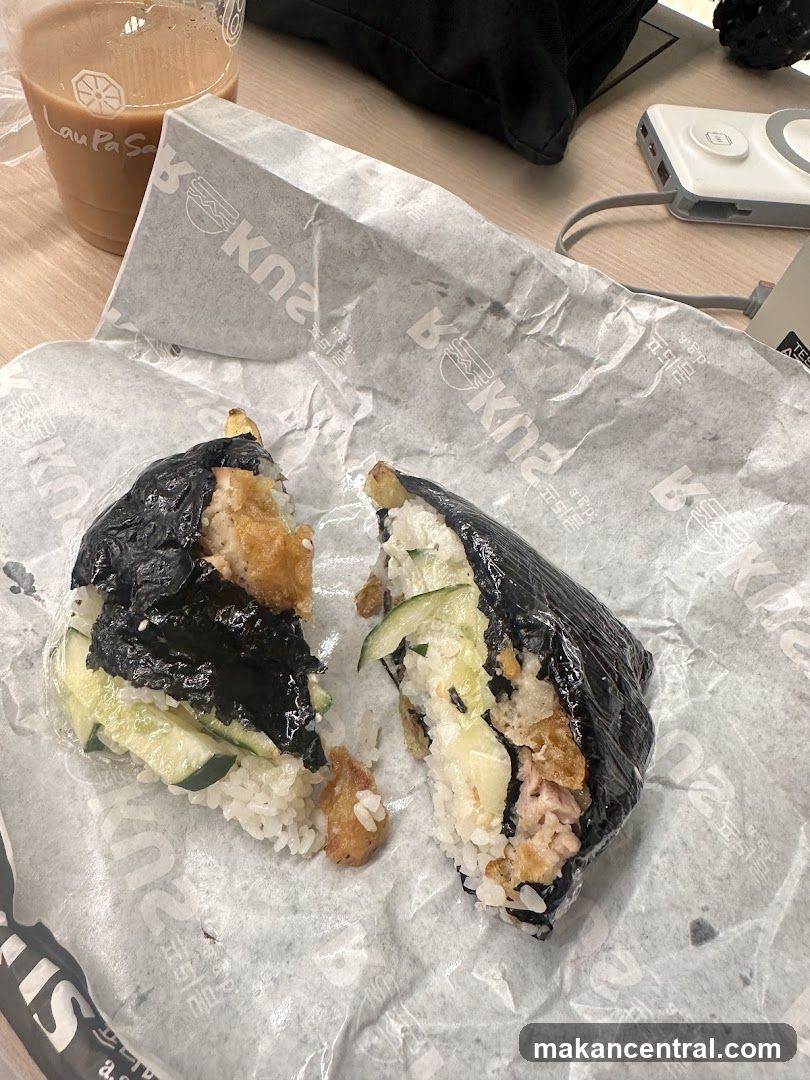 Onigiri and Drink