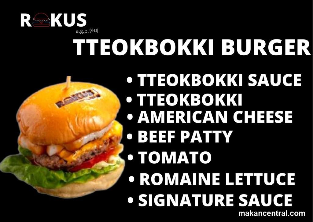 Tteokbokki Burger