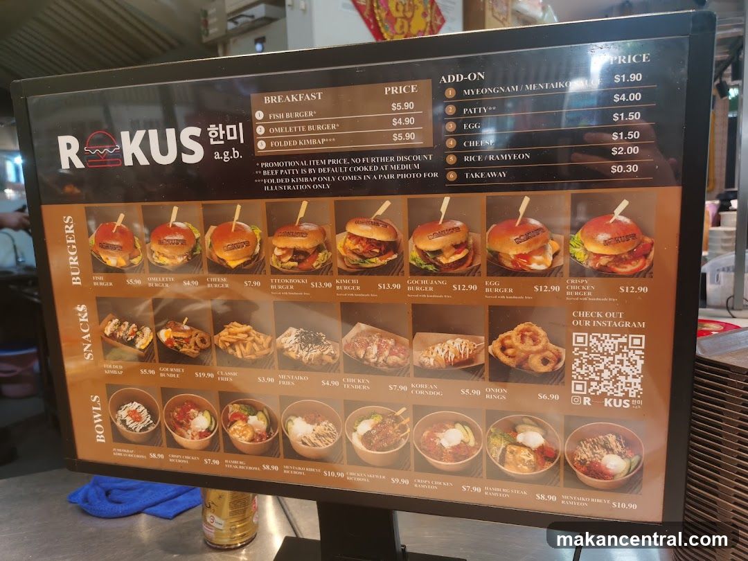 ROKUS a.g.b. Menu