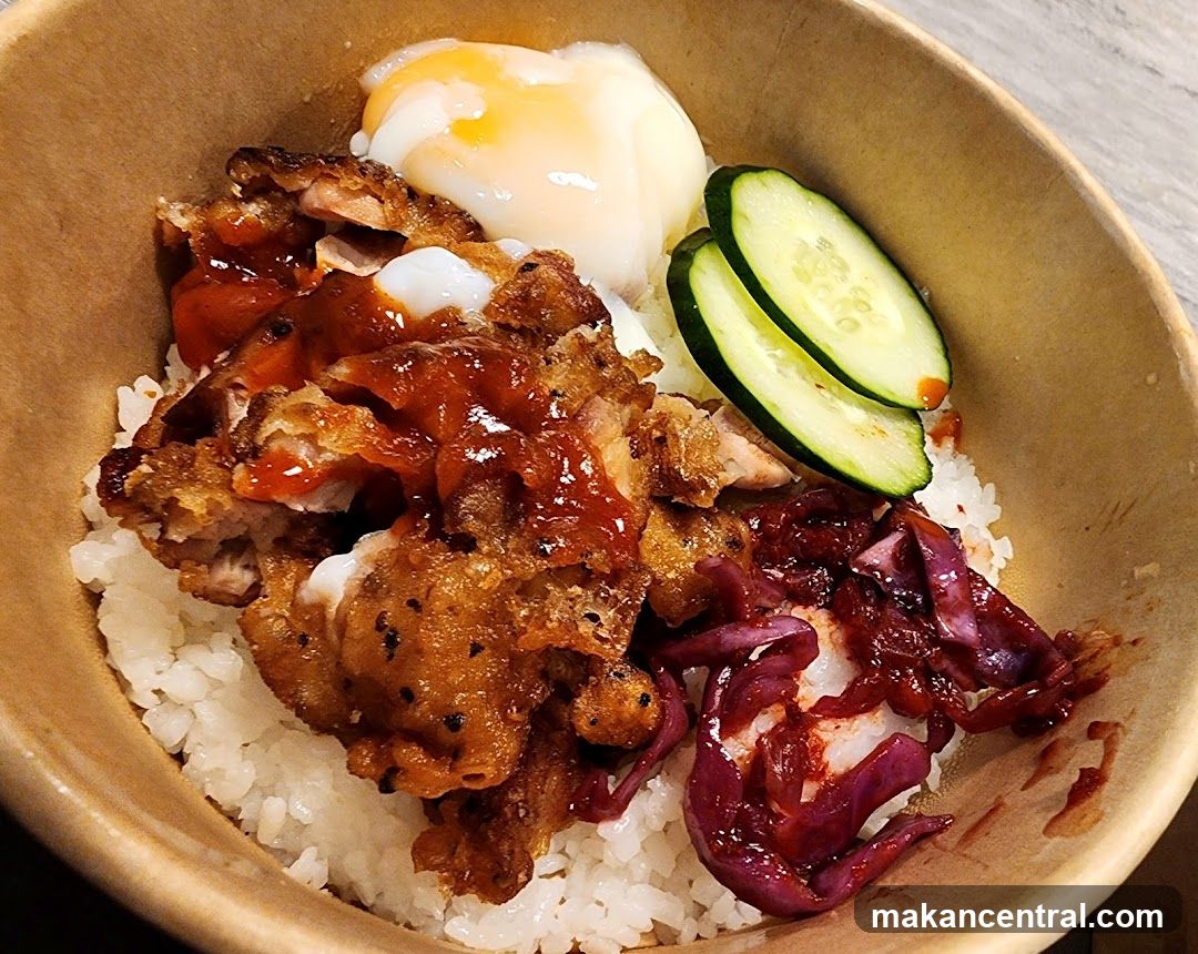 Fried Chicken Rice Bowl