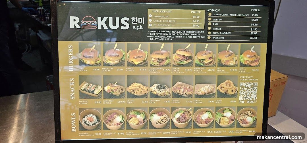 Rokus Menu