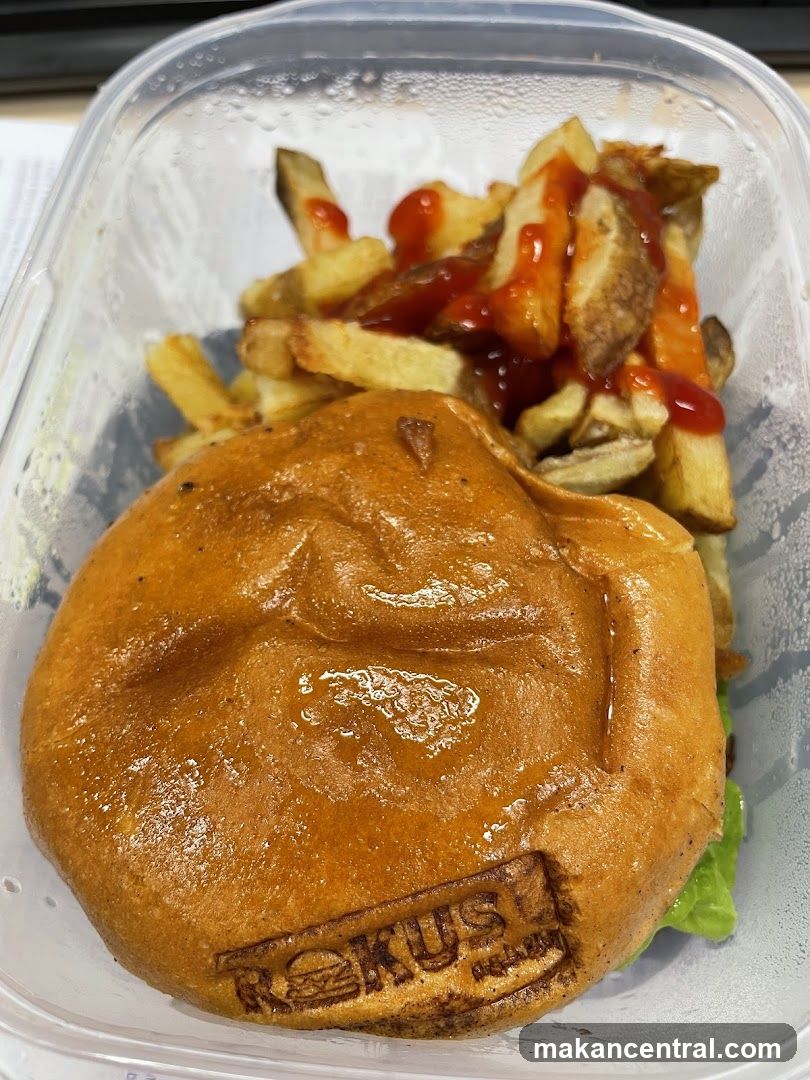Burger and Fries