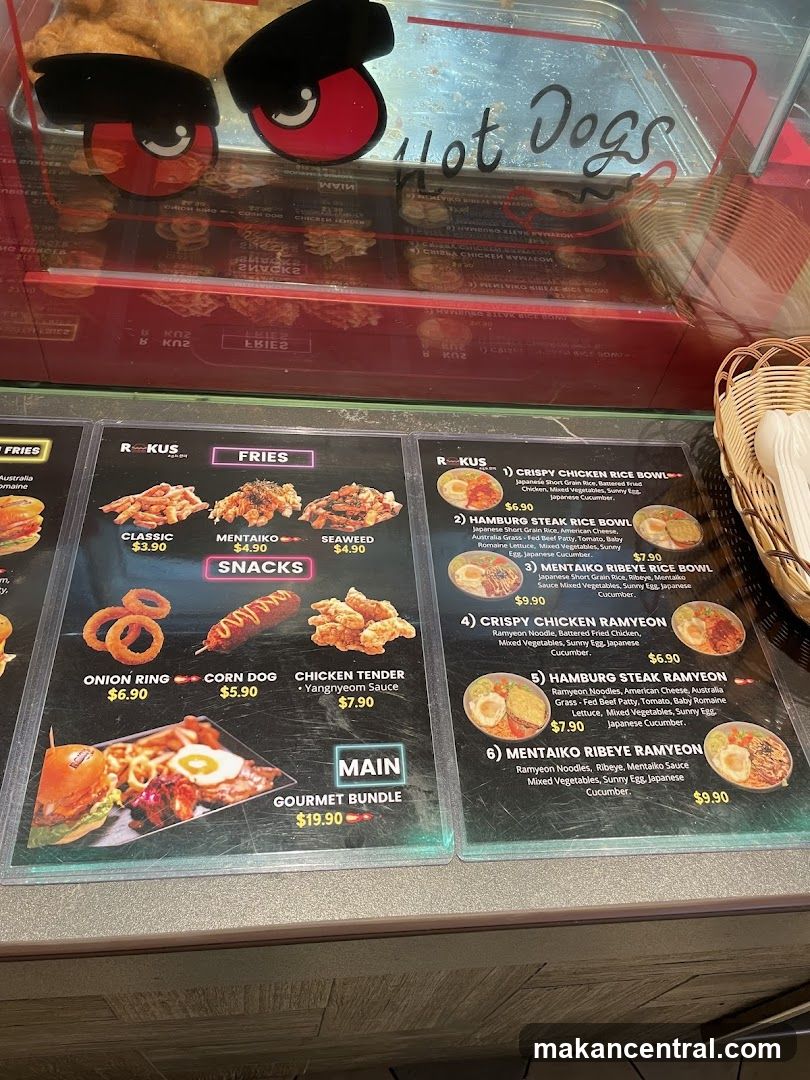 R-KUS Menu