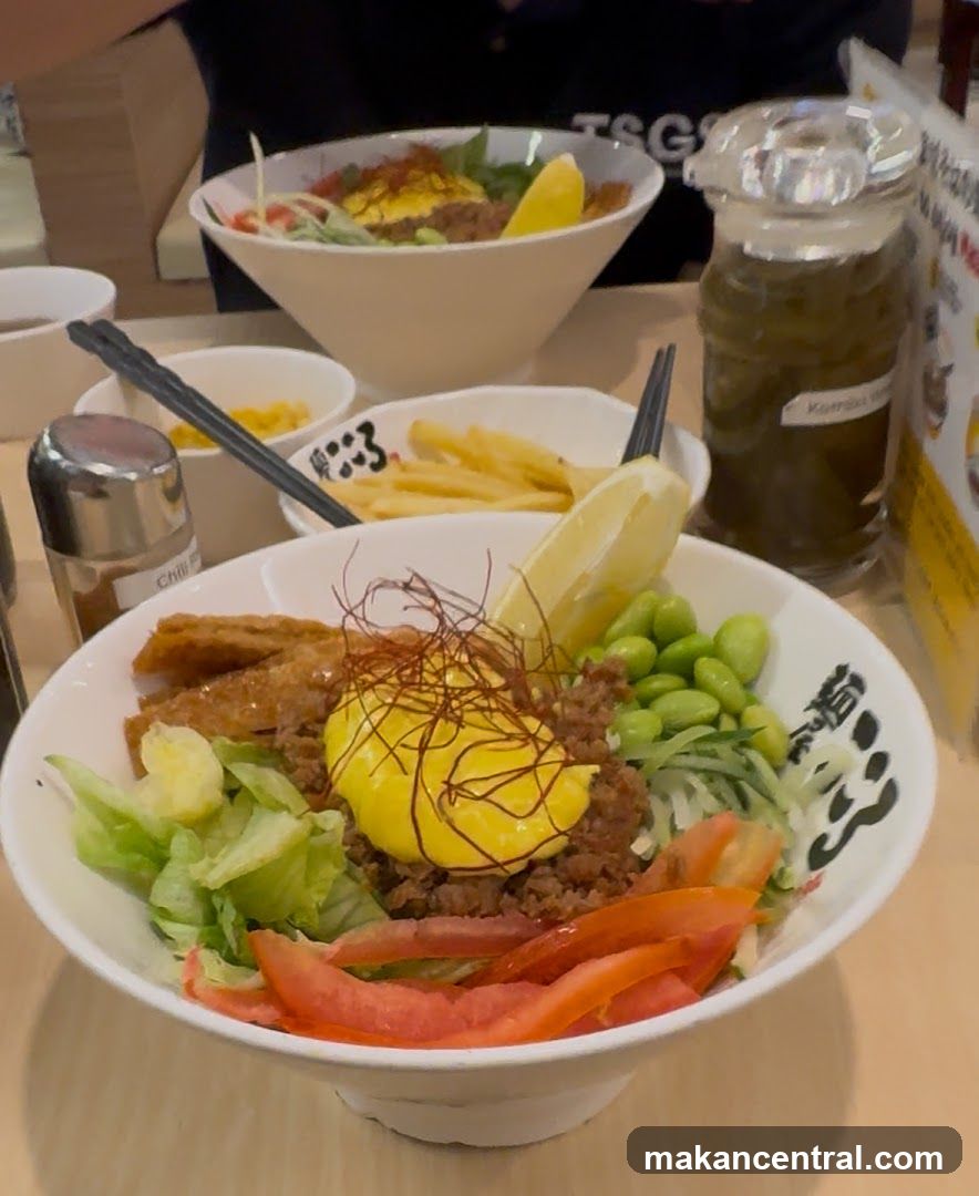Donburi Bowls with Sides