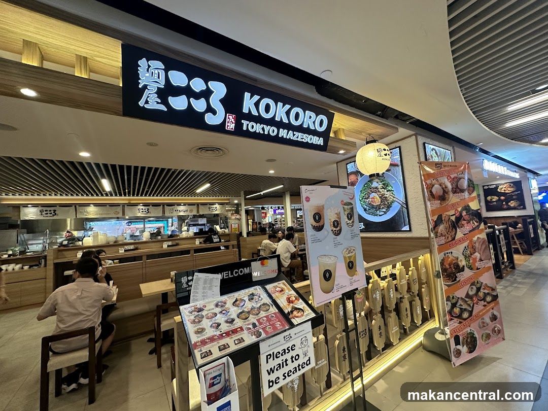 Menya Kokoro Mazesoba Ramen Plaza Singapura