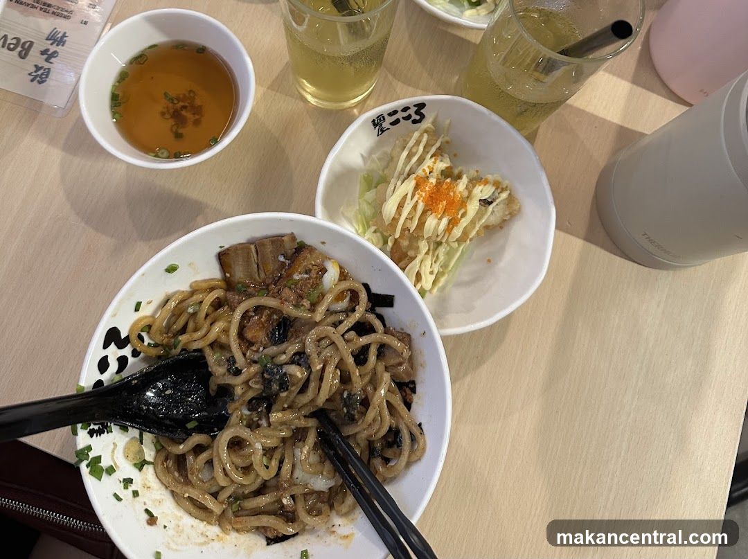 Noodles and Appetizer
