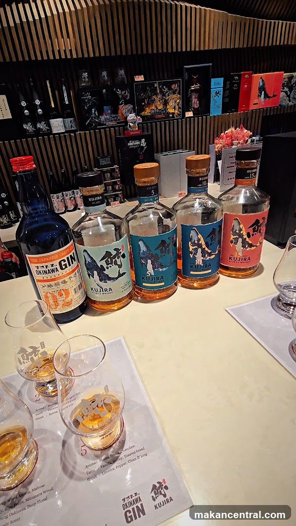 Kujira Whisky and Okinawa Gin Tasting
