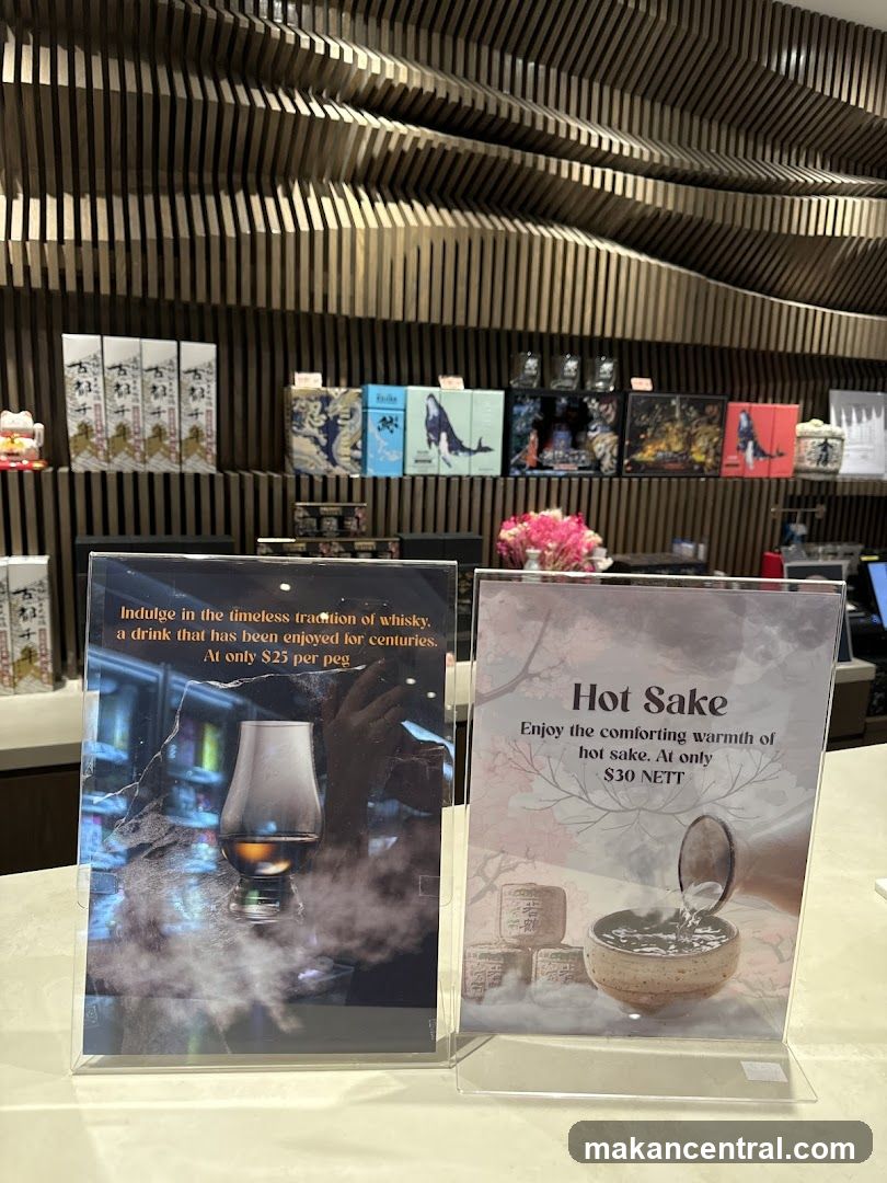 Whisky and Hot Sake Promotions