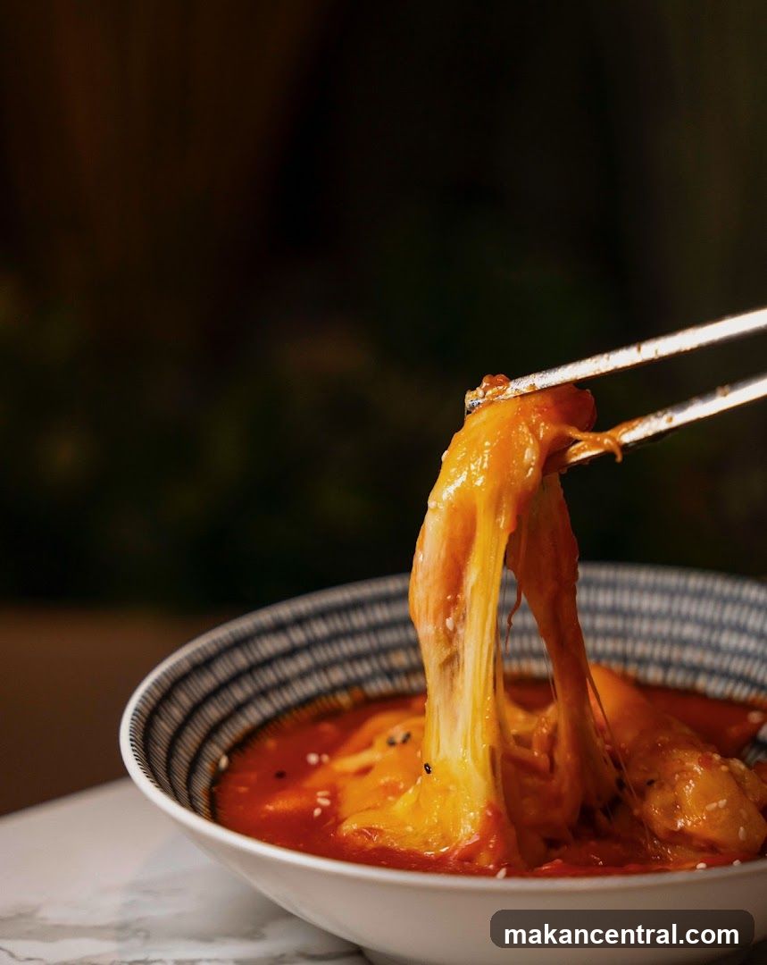 Cheesy Tteokbokki
