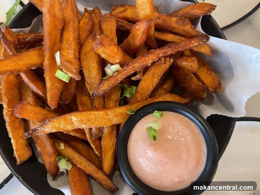 Sweet Potato Fries with Dipping Sauce