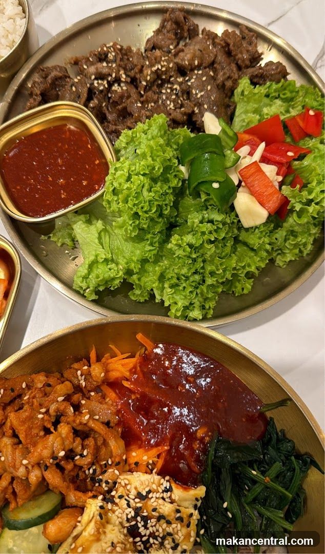 Korean Food Platter