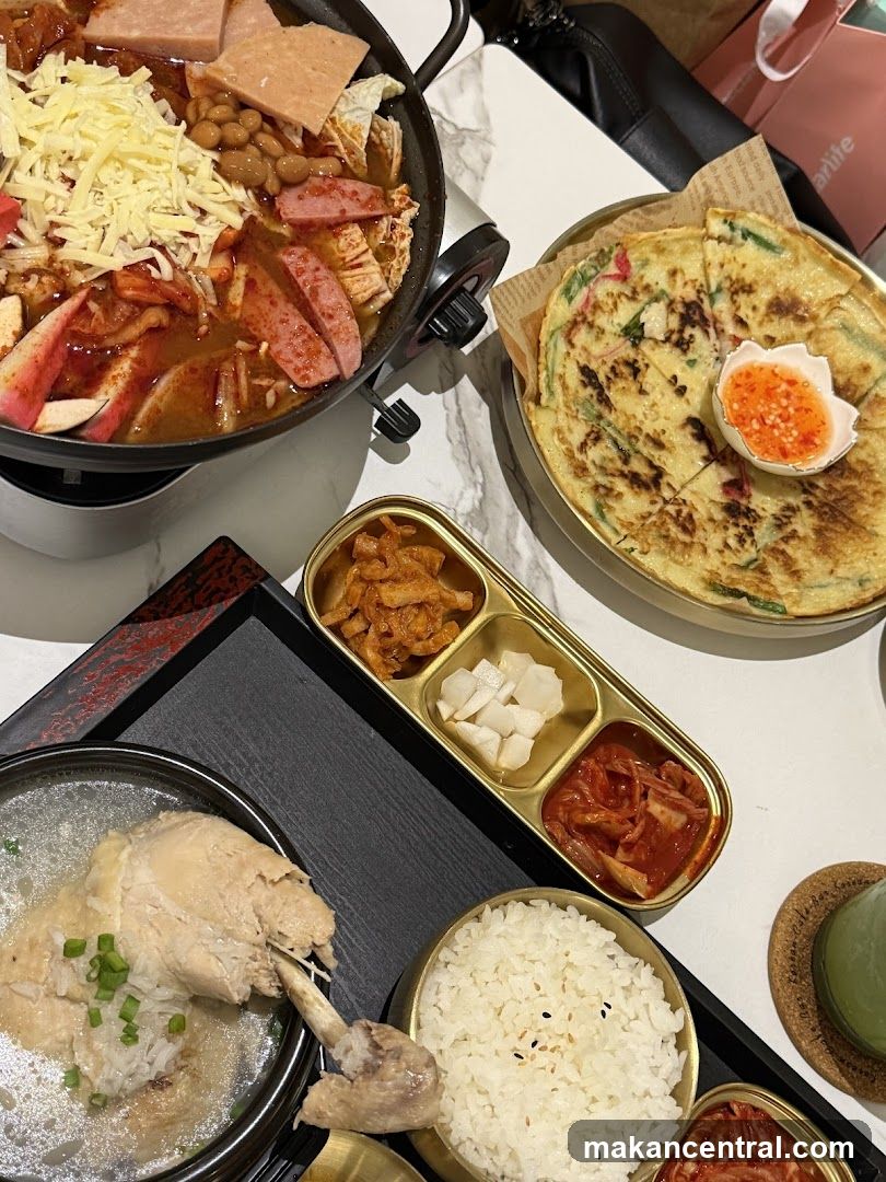 Korean Food Spread