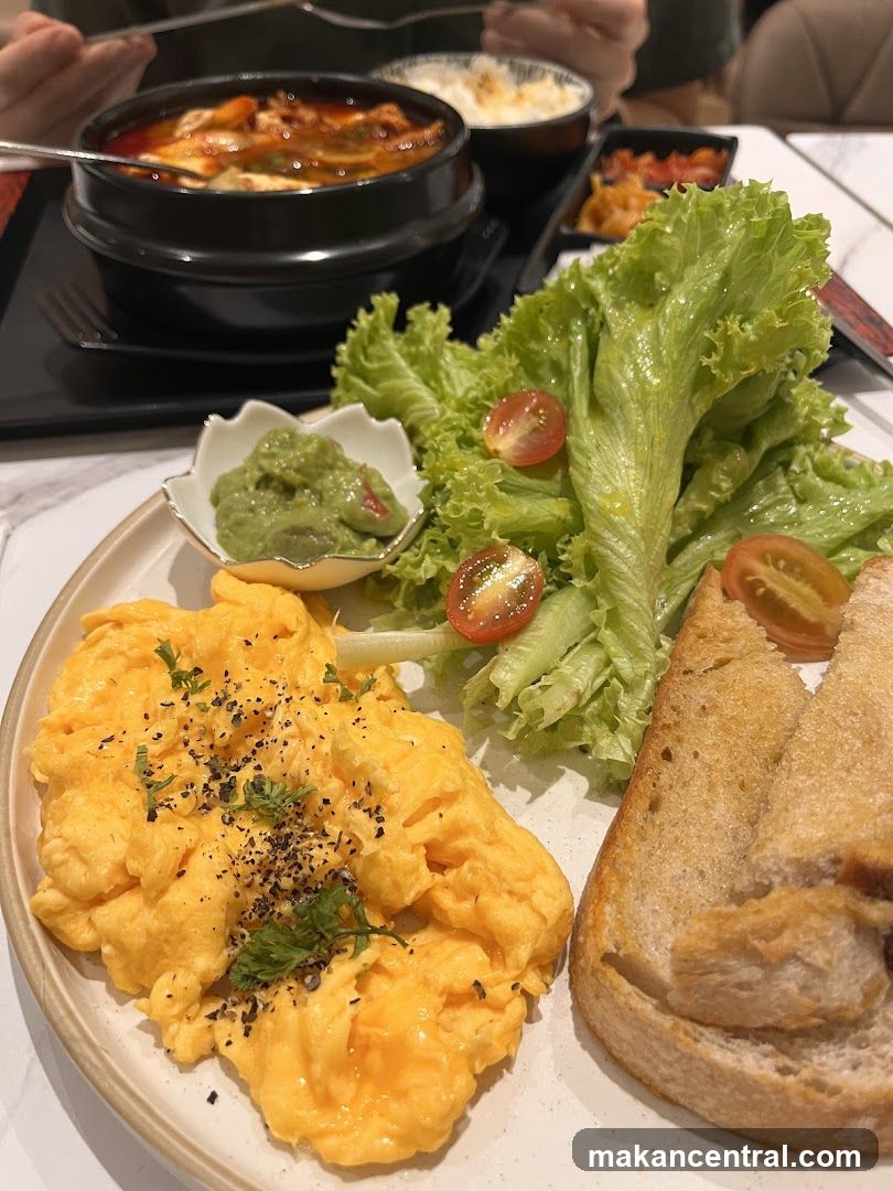 Scrambled Eggs Breakfast