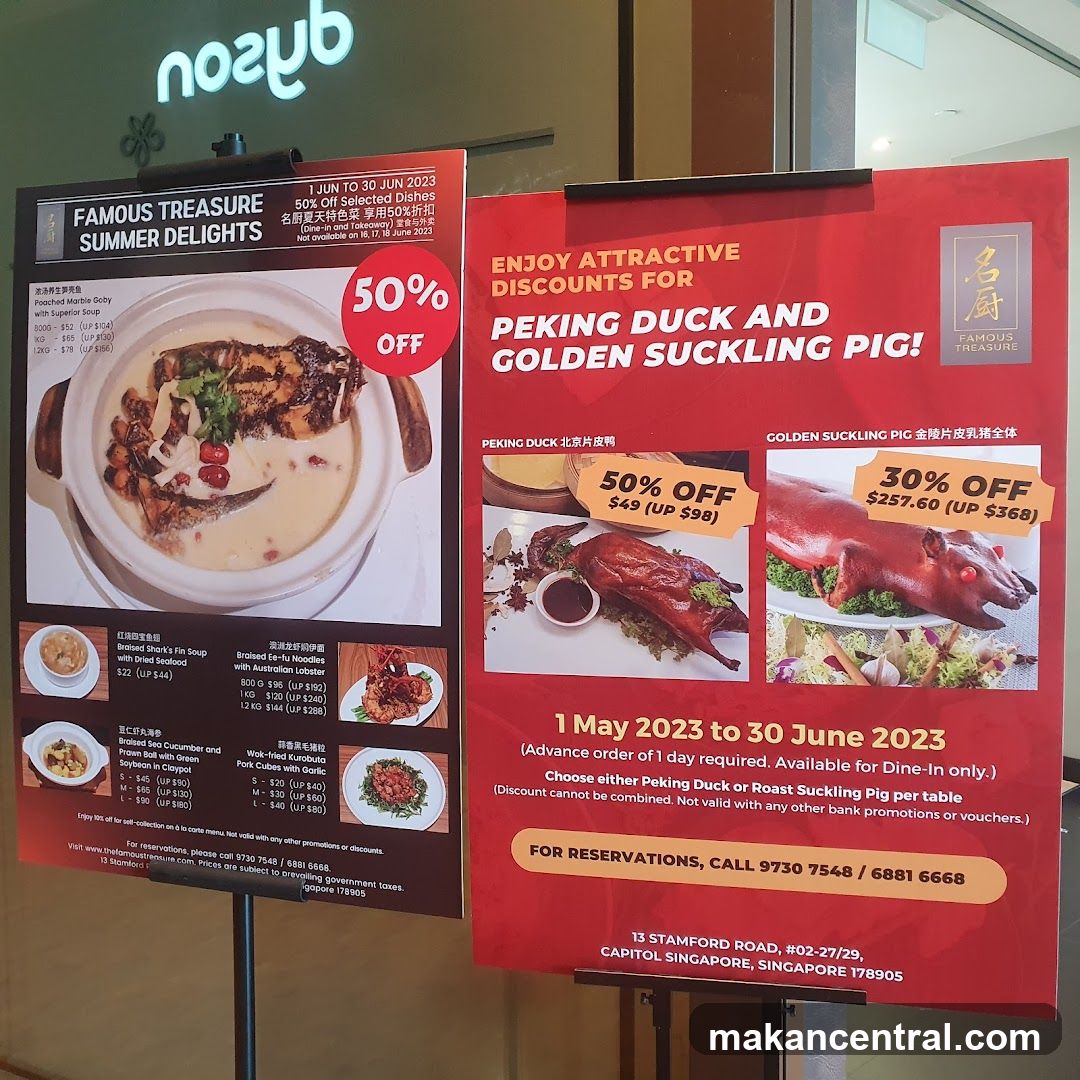 Famous Treasure Summer Delights Promotion