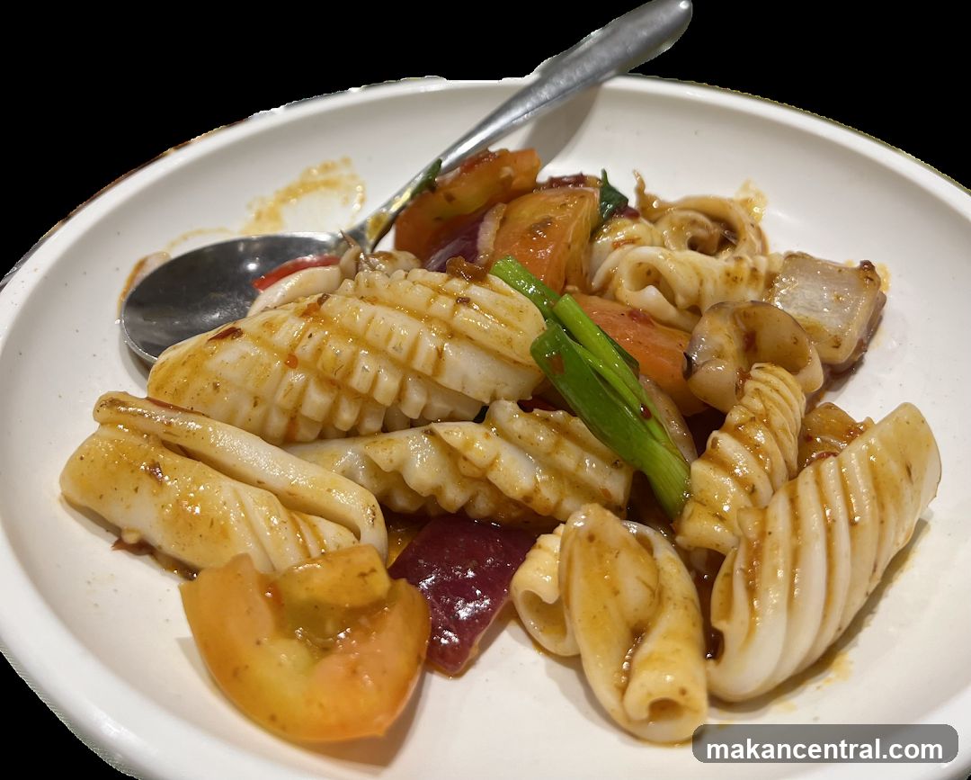 Squid Stir-fry
