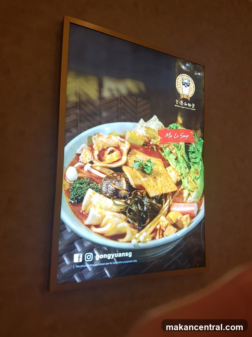 Ma La Soup Advertisement
