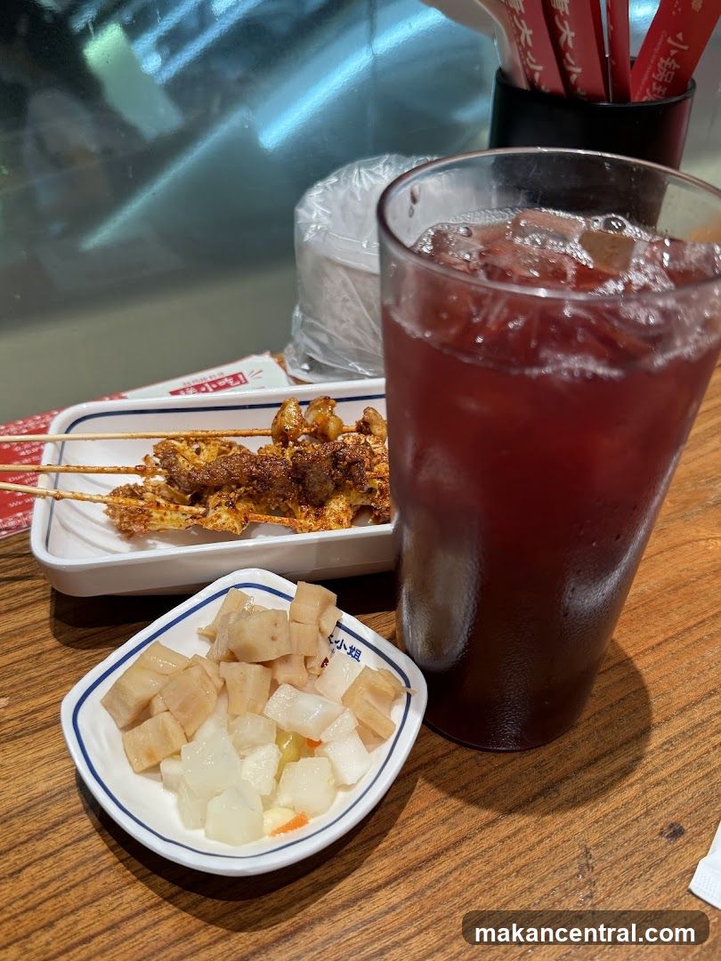 Skewers and Drink