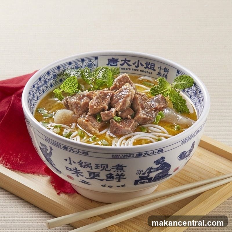 Beef Rice Noodle Soup