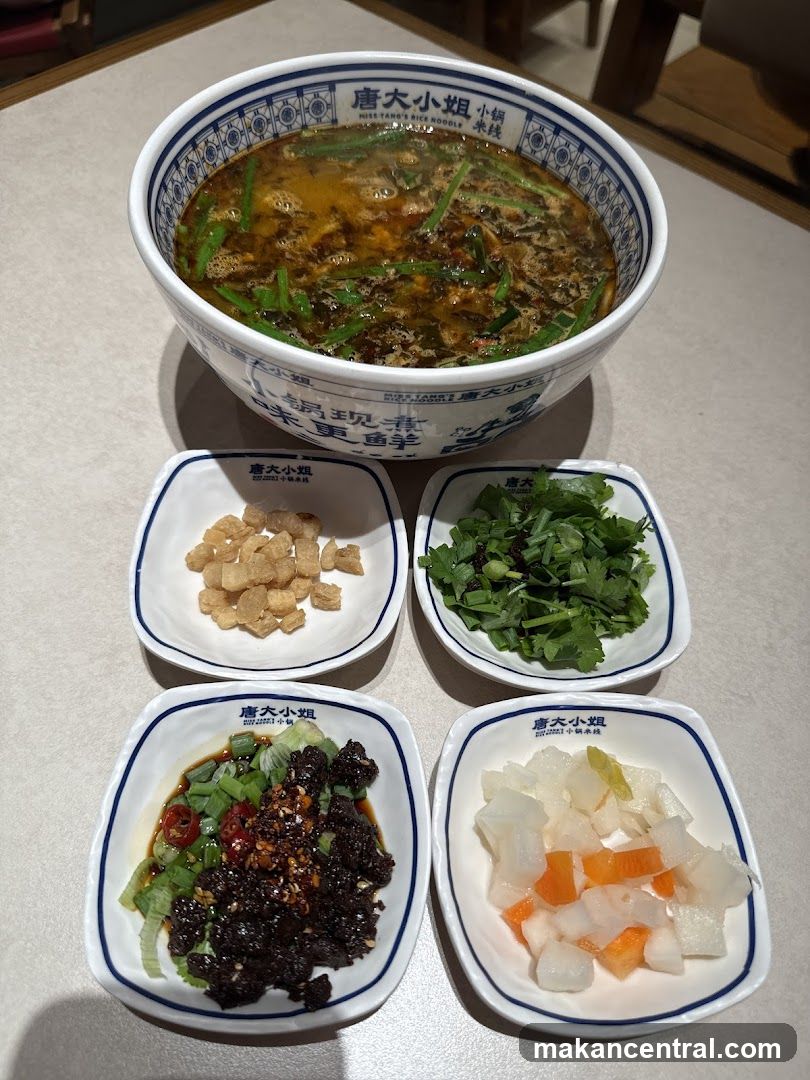 Noodle Soup with Sides