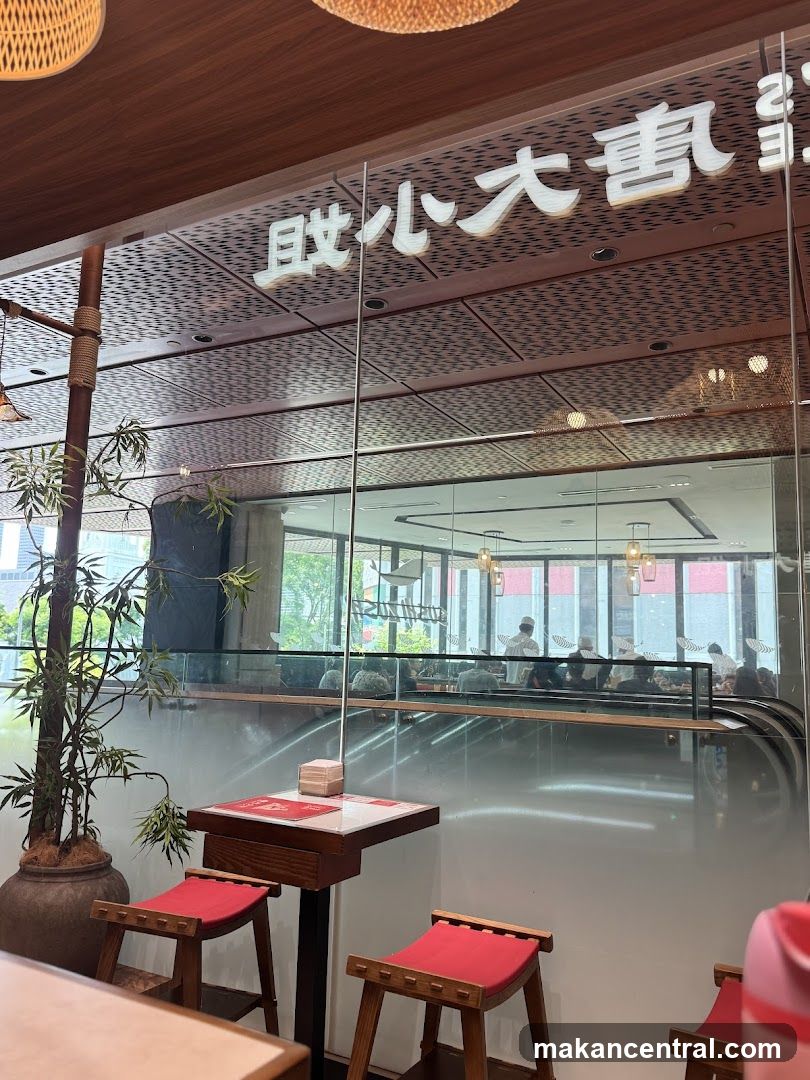 Restaurant Interior with Seating