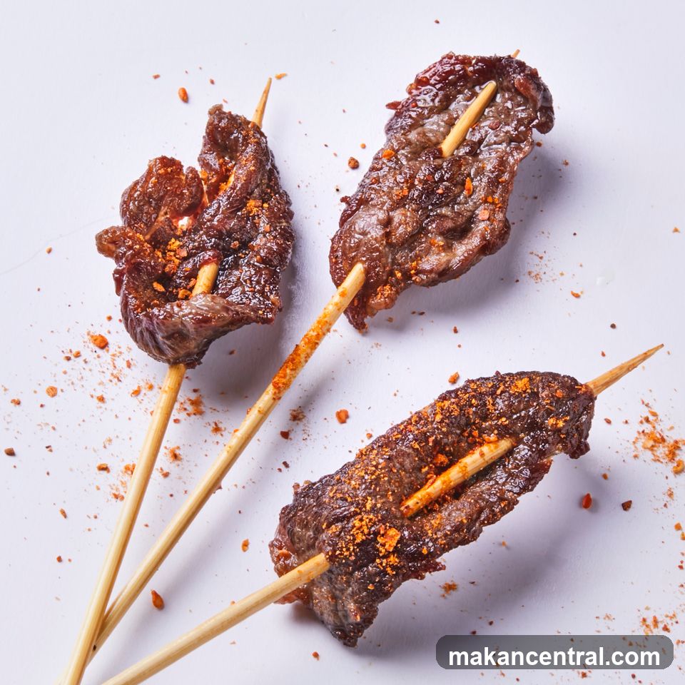 Spicy Beef Skewers