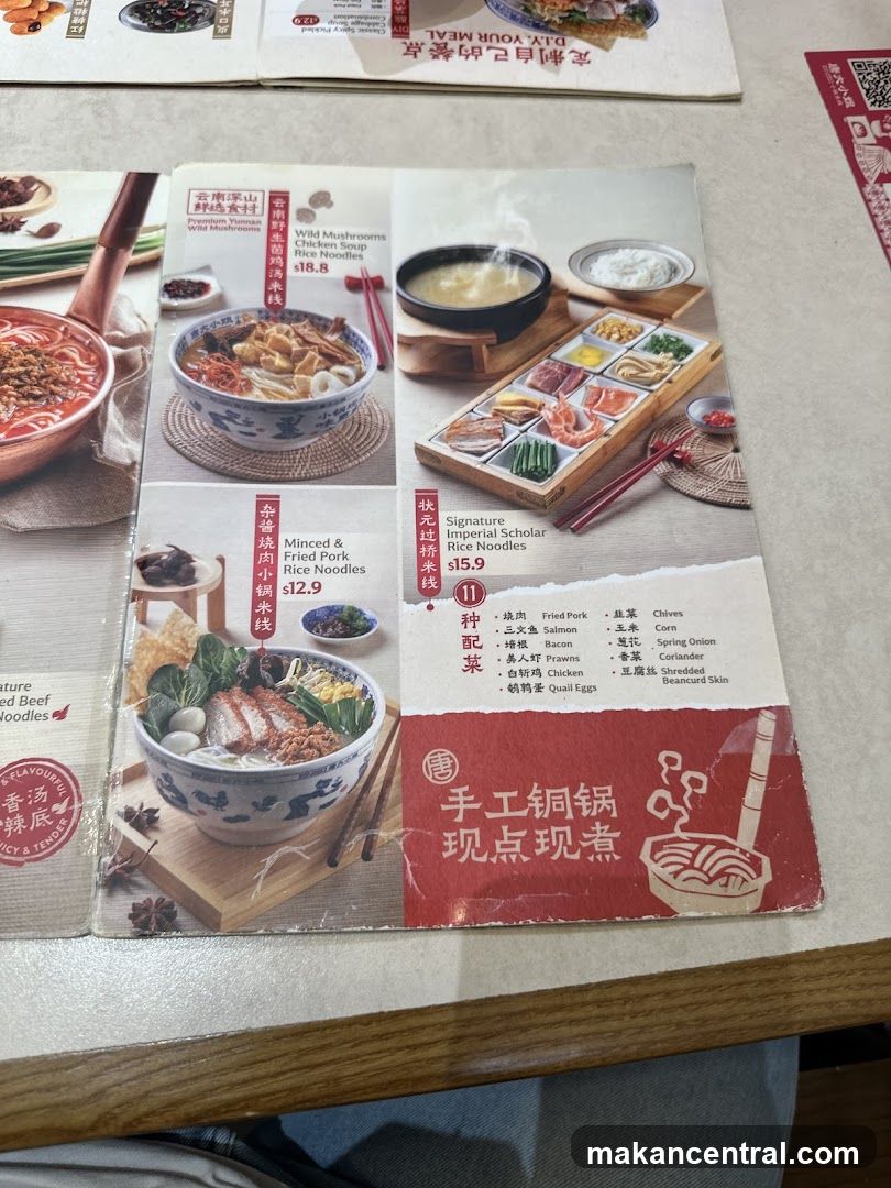 Menu Items