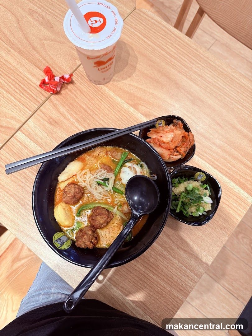 Noodle Soup and Drink