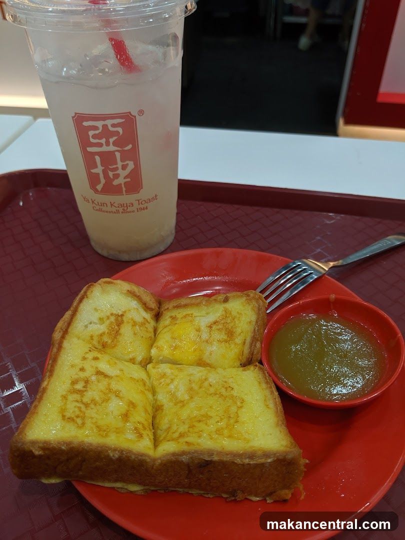 Kaya Toast and Drink