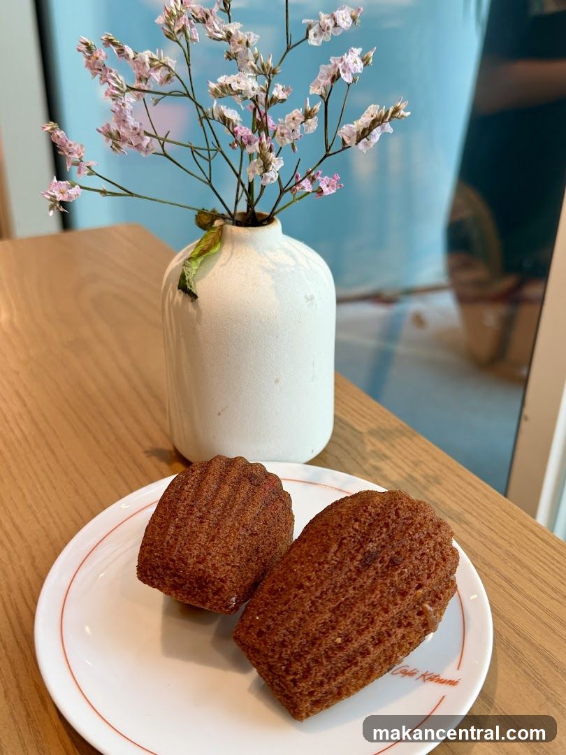 Two Madeleines on a Plate