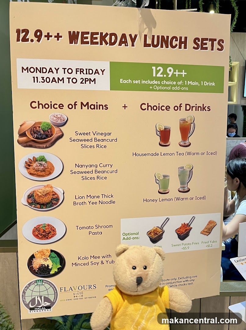 Weekday Lunch Sets