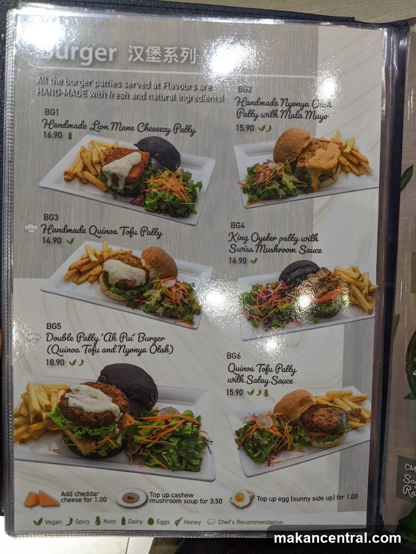 Burger Menu