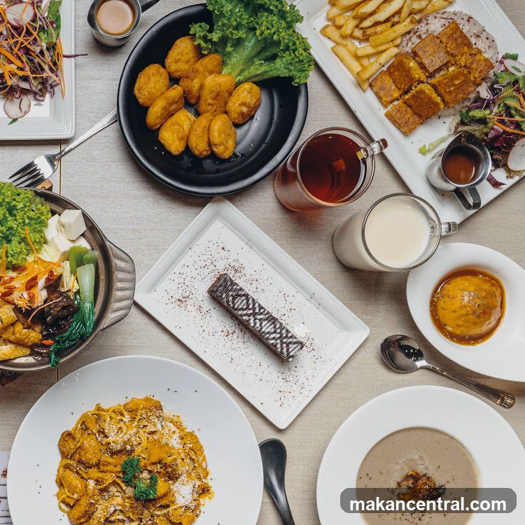 Assortment of Dishes
