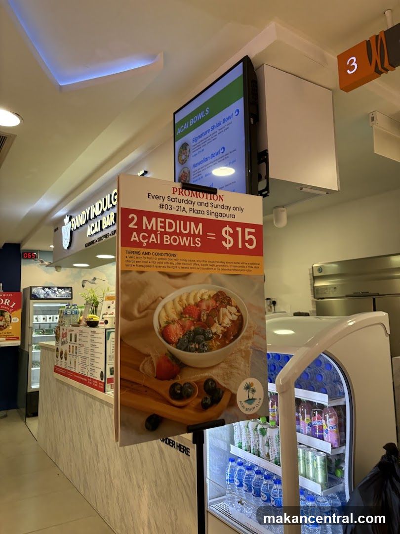 Acai Bowls Promotion